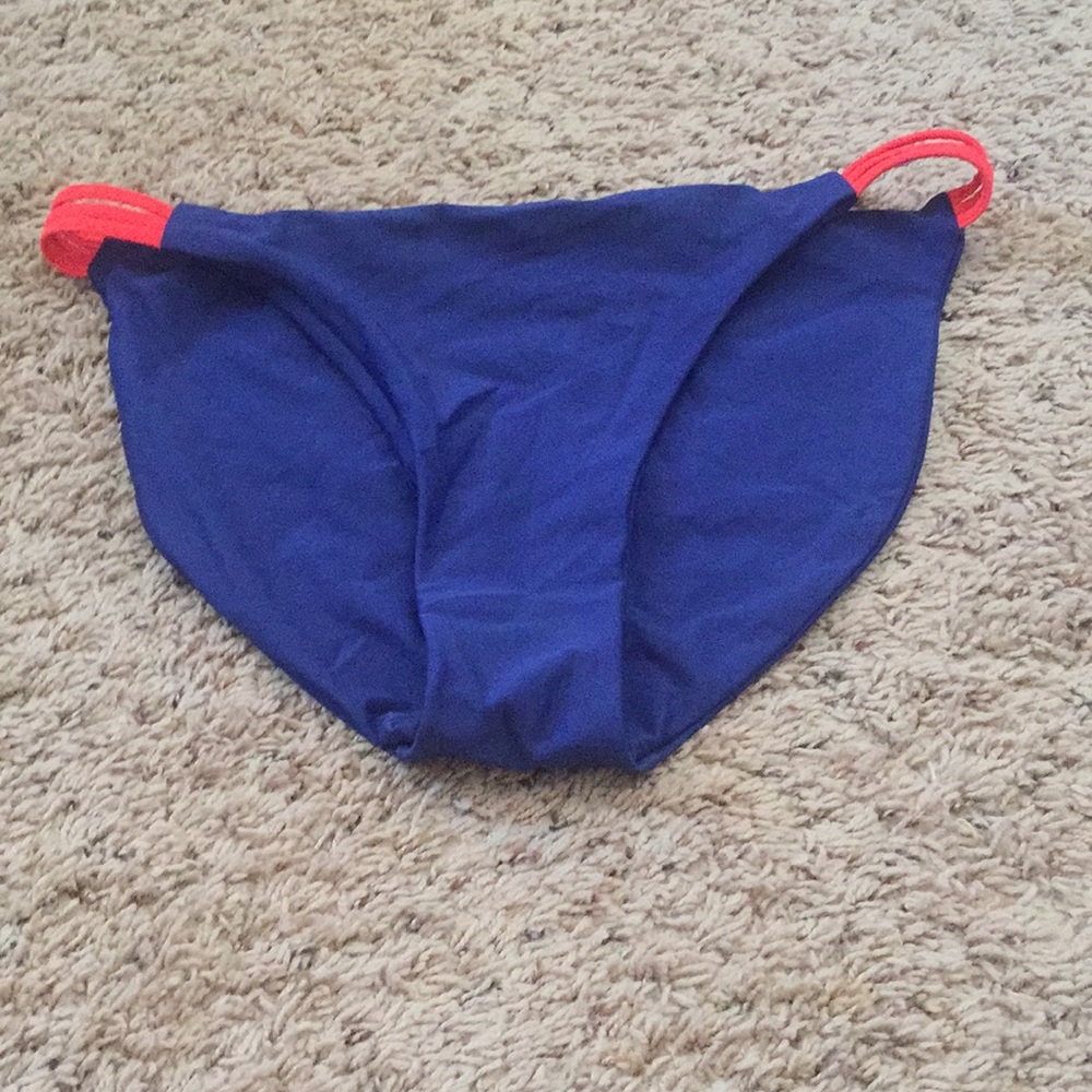 blue and orange bottoms